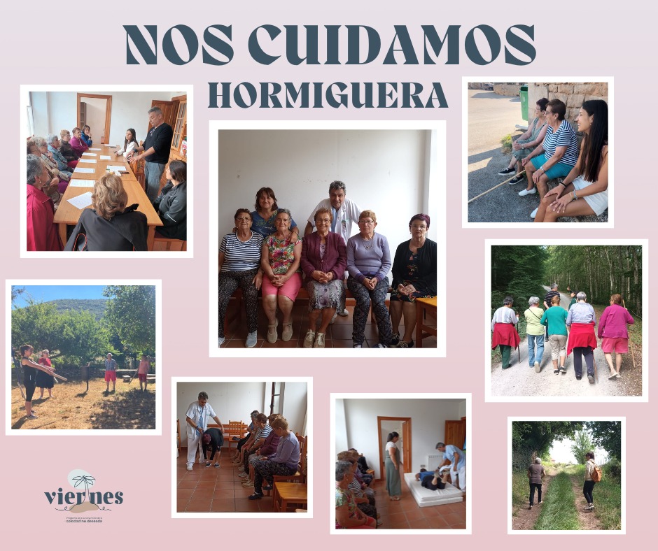 El Programa Viernes cierra el taller «Nos cuidamos» en Hormiguera